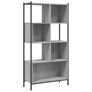 Βιβλιοθήκη Γκρι Sonoma 72 x 28 x 172 εκ. από Επεξεργασμένο Ξύλο
