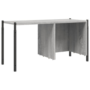 Βιβλιοθήκη Γκρι Sonoma 72 x 28 x 172 εκ. από Επεξεργασμένο Ξύλο