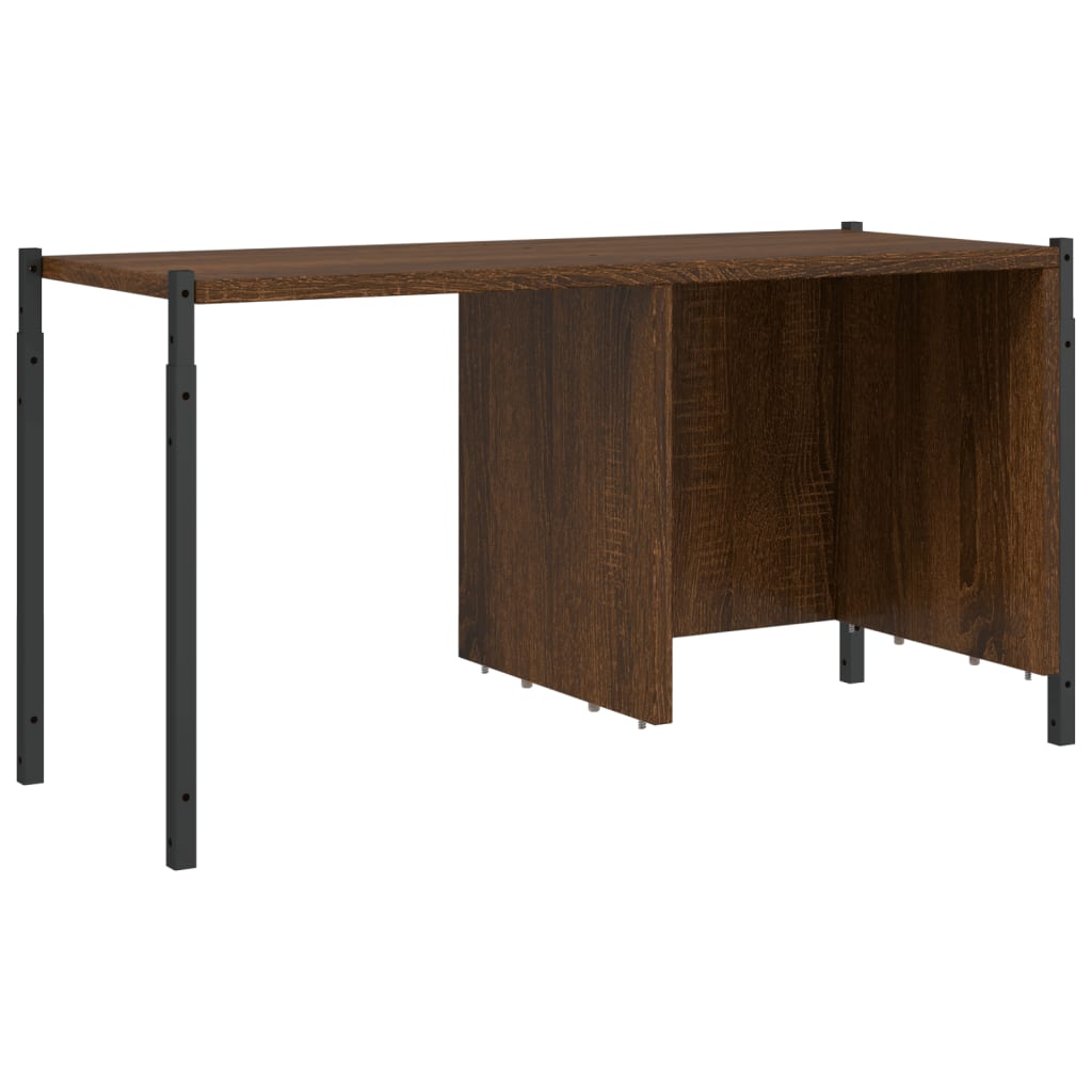 Βιβλιοθήκη Καφέ Δρυς 72 x 28 x 172 εκ. από Επεξεργασμένο Ξύλο