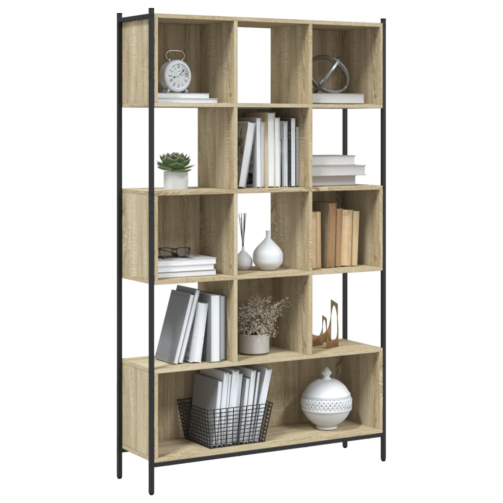 Βιβλιοθήκη Sonoma Δρυς 102 x 28 x 172εκ. από Επεξεργασμένο Ξύλο