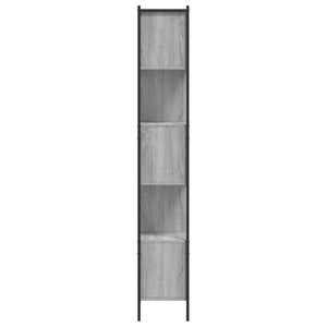 Βιβλιοθήκη Γκρι Sonoma 102 x 28 x 172εκ. από Επεξεργασμένο Ξύλο