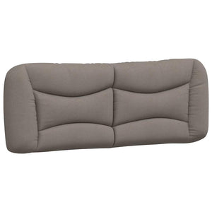 Σκελετός Κρεβατιού Χωρίς Στρώμα Hvar Taupe 120x200 εκ. Υφασμάτινο