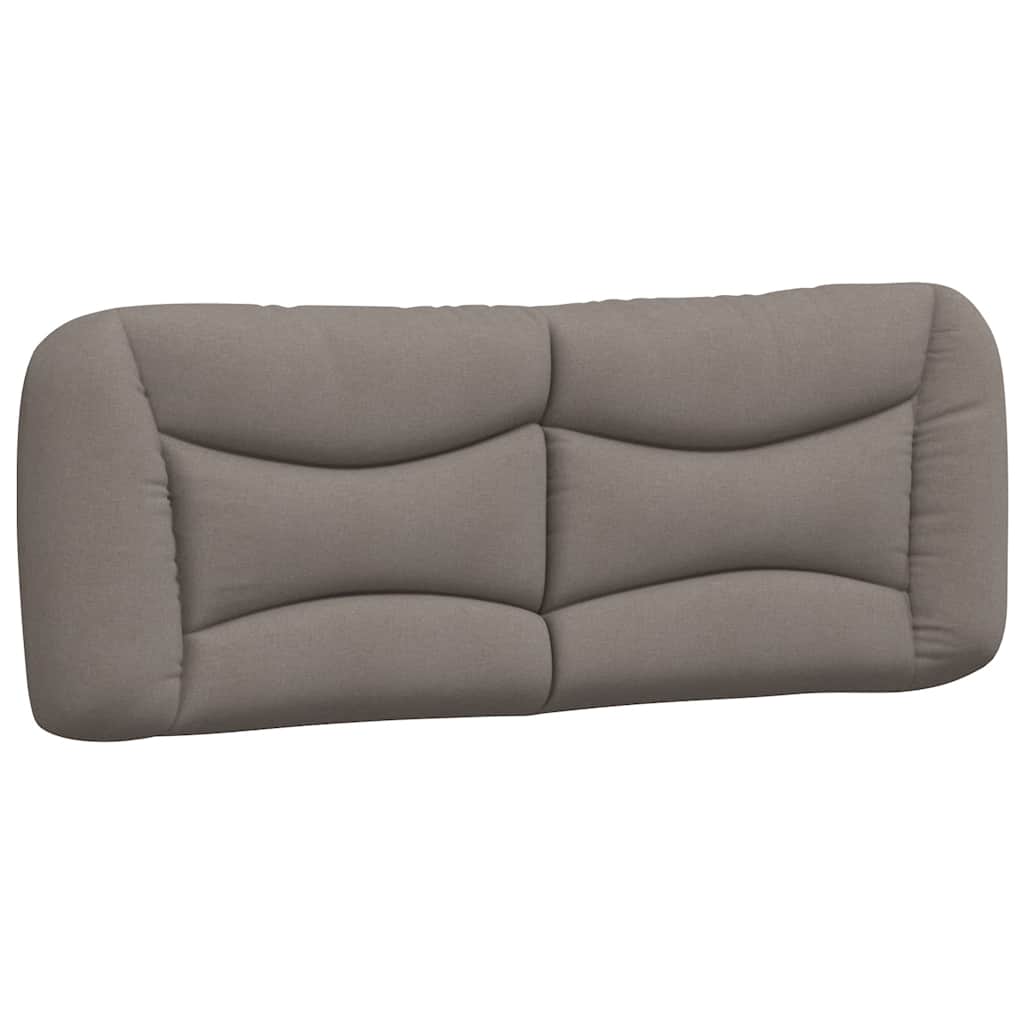 Σκελετός Κρεβατιού Χωρίς Στρώμα Hvar Taupe 140x190 εκ. Υφασμάτινο