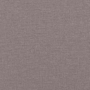 Σκελετός Κρεβατιού Χωρίς Στρώμα Hvar Taupe 140x200 εκ. Υφασμάτινο