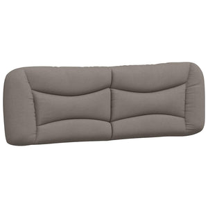 Σκελετός Κρεβατιού Χωρίς Στρώμα Hvar Taupe 160x200 εκ. Υφασμάτινο