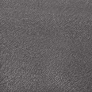 Σκελετός Κρεβατιού Viana Χωρίς Στρώμα Γκρι 200x200 εκ. Συνθετικό Δέρμα