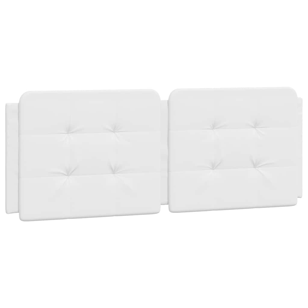 Σκελετός Κρεβατιού Χωρίς Στρώμα Zadar Λευκό 120x200 εκ. Συνθετικό Δέρμα