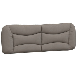 Κρεβάτι με Στρώμα Hvar Taupe 160x200 εκ. Υφασμάτινο