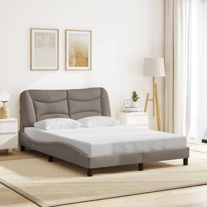Σκελετός Κρεβατιού με LED Χωρίς Στρώμα Hvar Taupe 120x200 εκ.