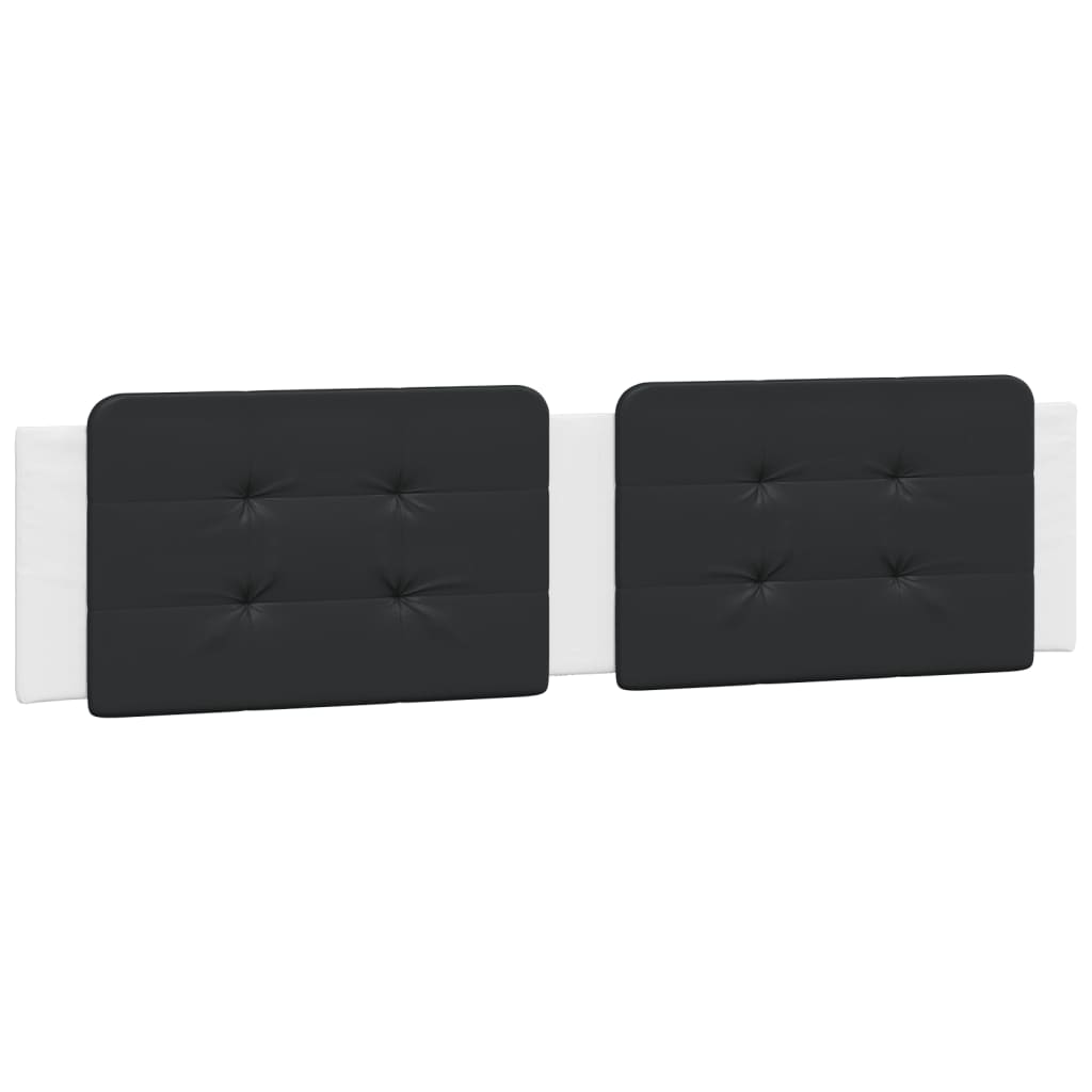 Πλαίσιο Κρεβατιού με LED Χωρίς Στρώμα Zadar Λευκό/Μαύρο 200x200εκ. - Pakobazaar