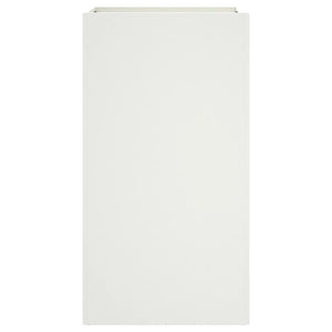 Ζαρντινιέρα Λευκή 42x38x75 εκ. από Χάλυβα - Pakobazaar