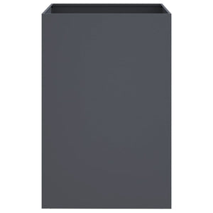 Ζαρντινιέρα Ανθρακί 52x48x75 εκ. από Χάλυβα