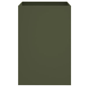 Ζαρντινιέρα Λαδί 52x48x75 εκ. από Χάλυβα
