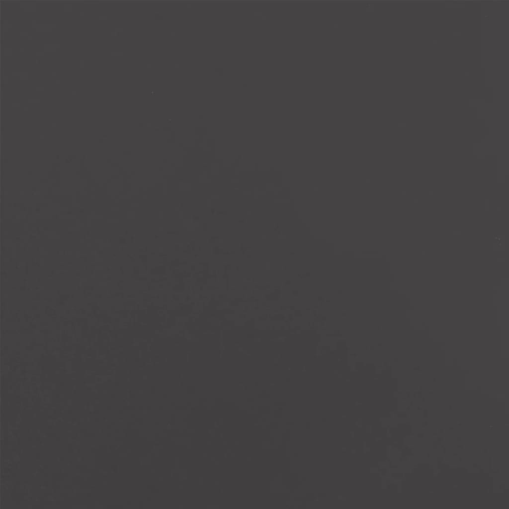 Ζαρντινιέρα Μαύρη 62x47x46 εκ. από Χάλυβα