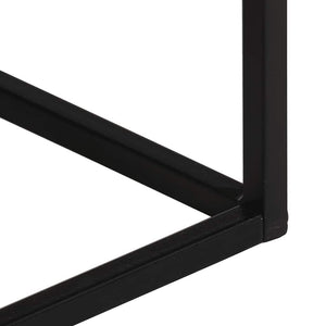Τραπέζι Κονσόλα 110x30x75 εκ. Μασίφ Ανακυκλωμένο Ξύλο/Σίδηρος - Pakobazaar