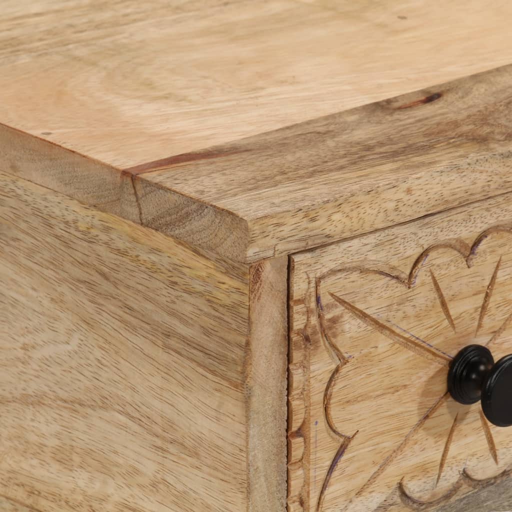 Τραπέζι Κονσόλα 110 x 30 x 75 εκ. από Μασίφ Ξύλο Μάνγκο - Pakobazaar