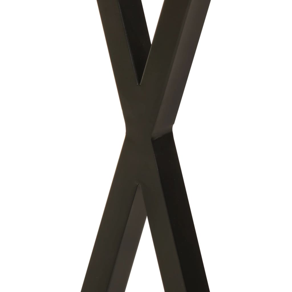 Τραπέζι Κονσόλα με Live Edge 105x33x76 εκ. Μασίφ Ξύλο Μάνγκο