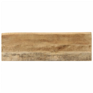 Τραπέζι Κονσόλα με Live Edge 105x33x76 εκ. Μασίφ Ξύλο Μάνγκο