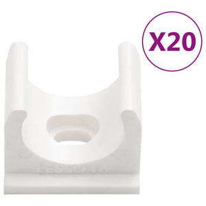 Κανάλι Καλωδίων με Κλιπ Ø16 χιλ. 10 μ. από PVC - Pakobazaar