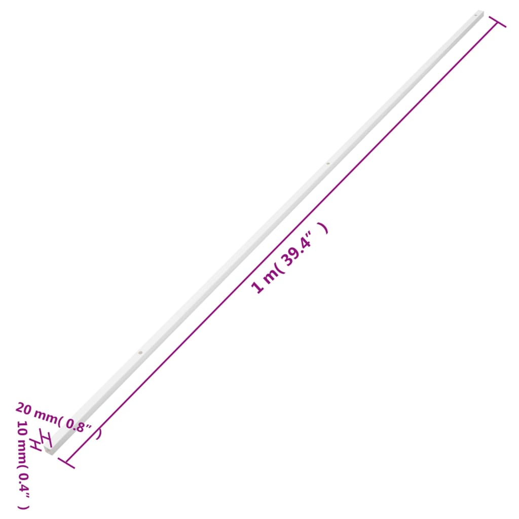 Κανάλι Καλωδίων 20 x 10 χιλ. 10 μ. από PVC - PAKOBAZAAR