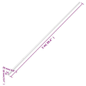 Κανάλι Καλωδίων 20 x 10 χιλ. 10 μ. από PVC - PAKOBAZAAR