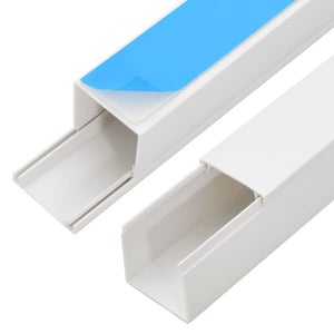 Κανάλι Καλωδίων Αυτοκόλλητο 25 x 25 χιλ. 10 μ. από PVC - Pakobazaar