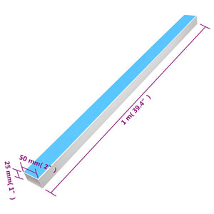 Κανάλι Καλωδίων Αυτοκόλλητο 50 x 25 χιλ. 10 μ. από PVC - PAKOBAZAAR