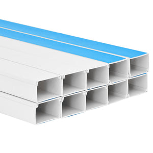 Κανάλι Καλωδίων Αυτοκόλλητο 150 x 50 χιλ. 10 μ. από PVC - PAKOBAZAAR