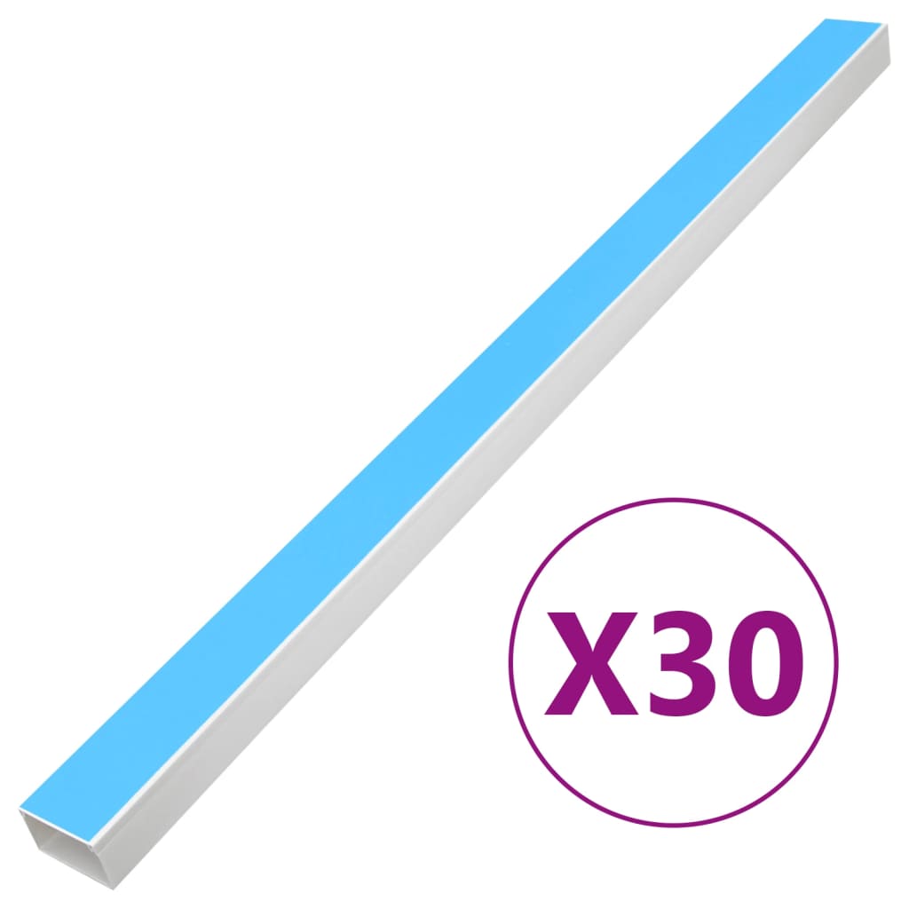 Κανάλι Καλωδίων Αυτοκόλλητο 100 x 40 χιλ. 30 μ. από PVC