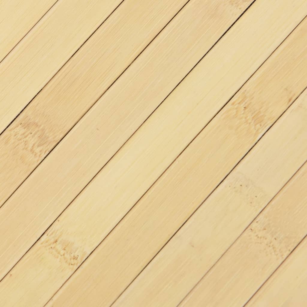 Χαλί Ορθογώνιο Ανοιχτό Φυσικό 60 x 200 εκ. Μπαμπού