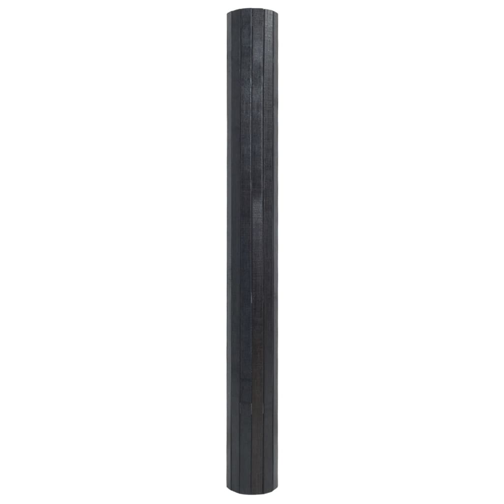 Χαλί Ορθογώνιο Γκρι 60 x 200 εκ. από Μπαμπού - Pakobazaar