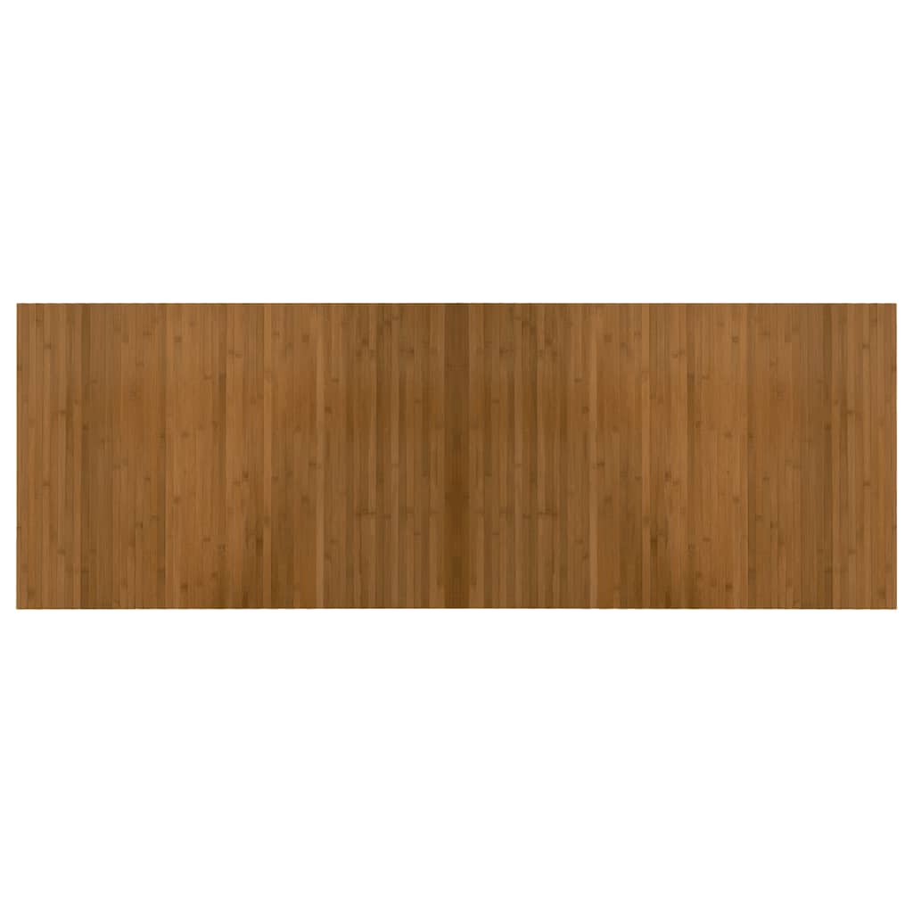 Χαλί Ορθογώνιο Καφέ 70 x 200 εκ. Μπαμπού