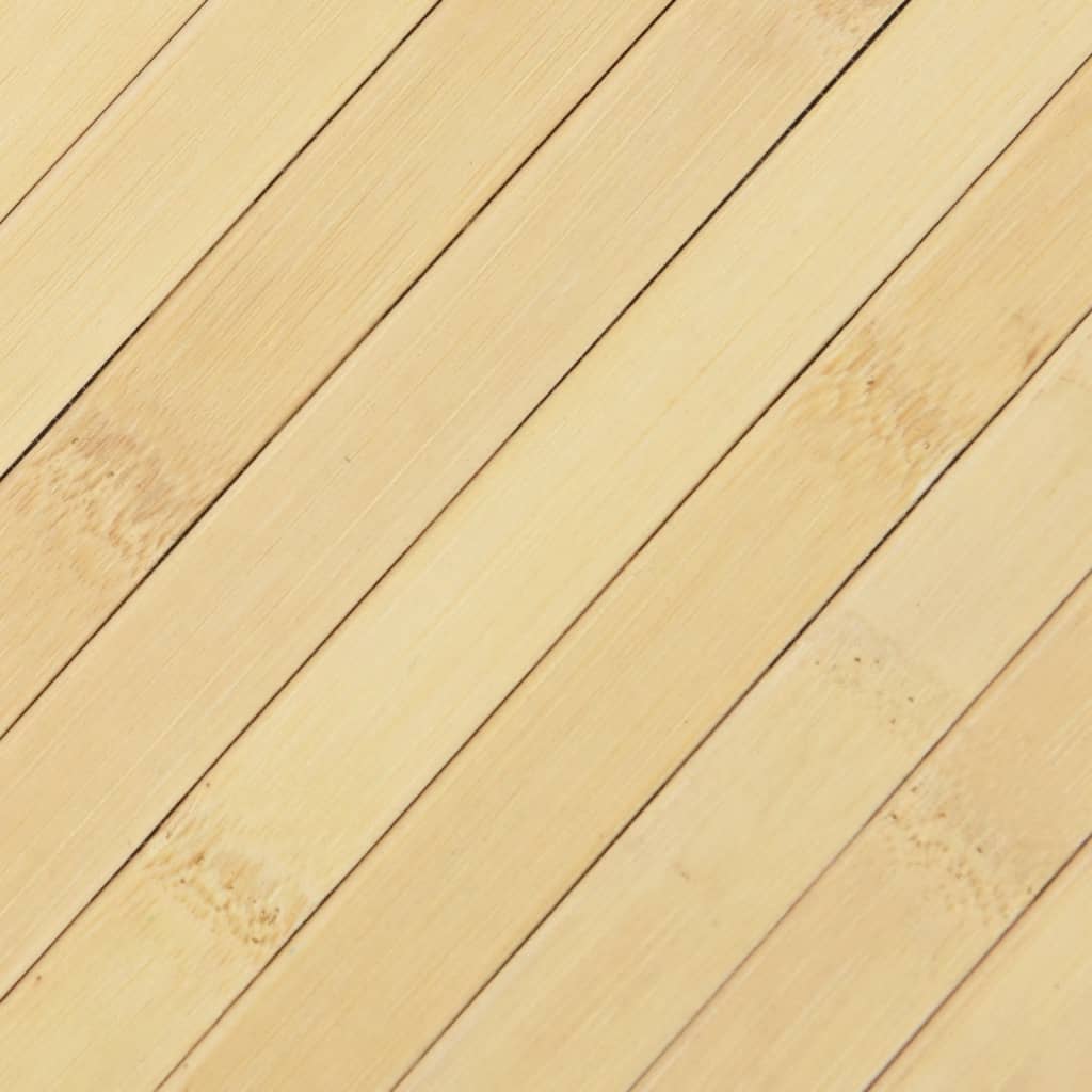 Χαλί Ορθογώνιο Ανοιχτό Φυσικό 100 x 300 εκ. Μπαμπού