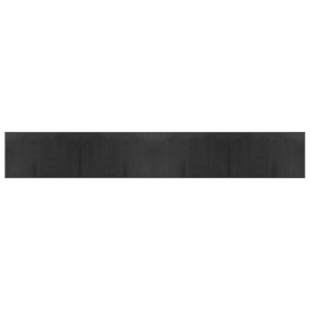 Χαλί Ορθογώνιο Γκρι 60 x 400 εκ. Μπαμπού