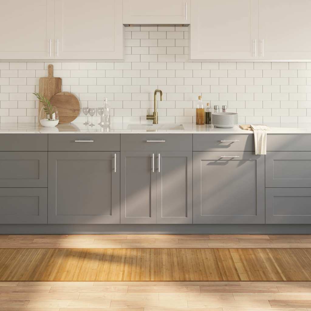 Χαλί Ορθογώνιο Φυσικό 60 x 1000 εκ. Μπαμπού