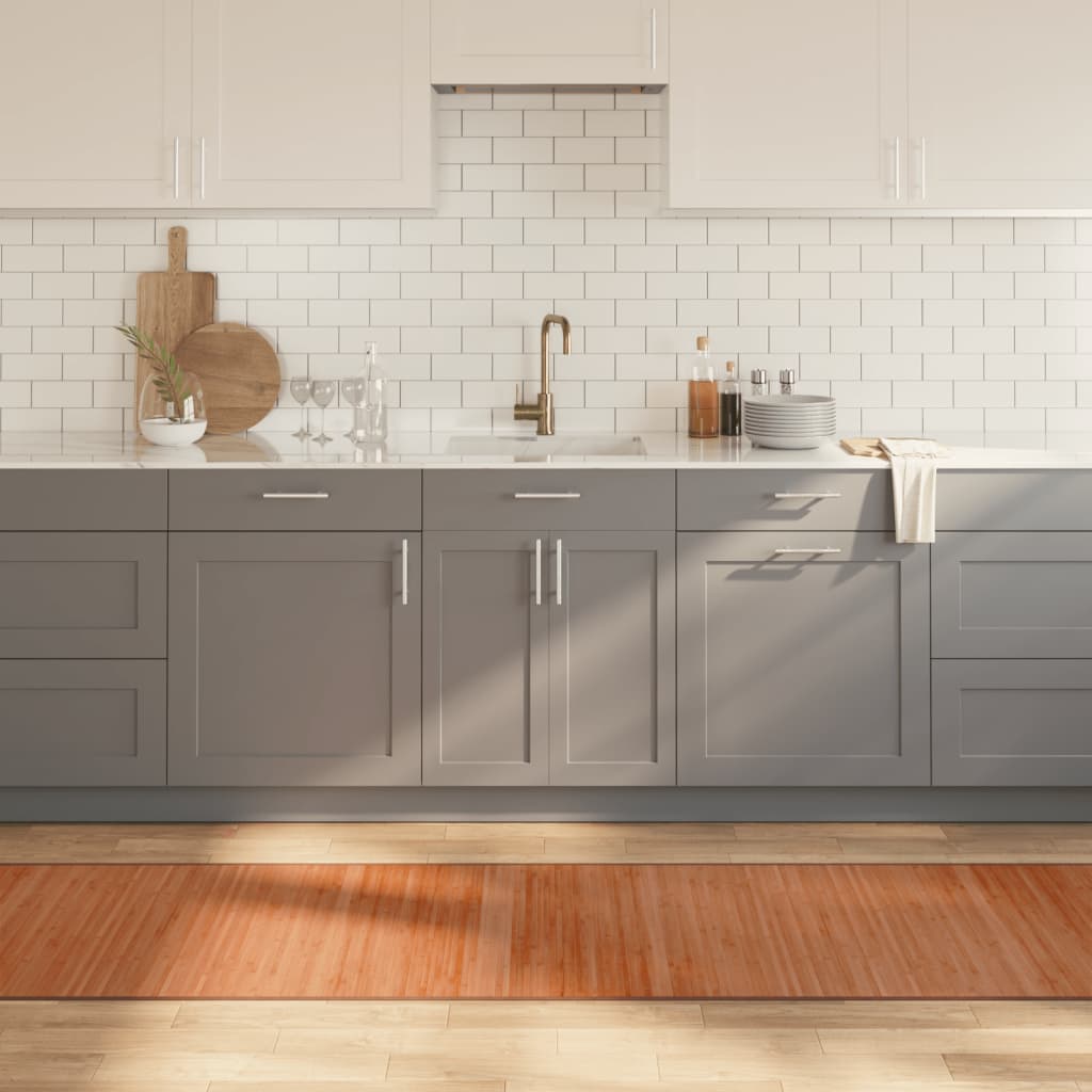 Χαλί Ορθογώνιο Καφέ 70 x 1000 εκ. Μπαμπού - Pakobazaar