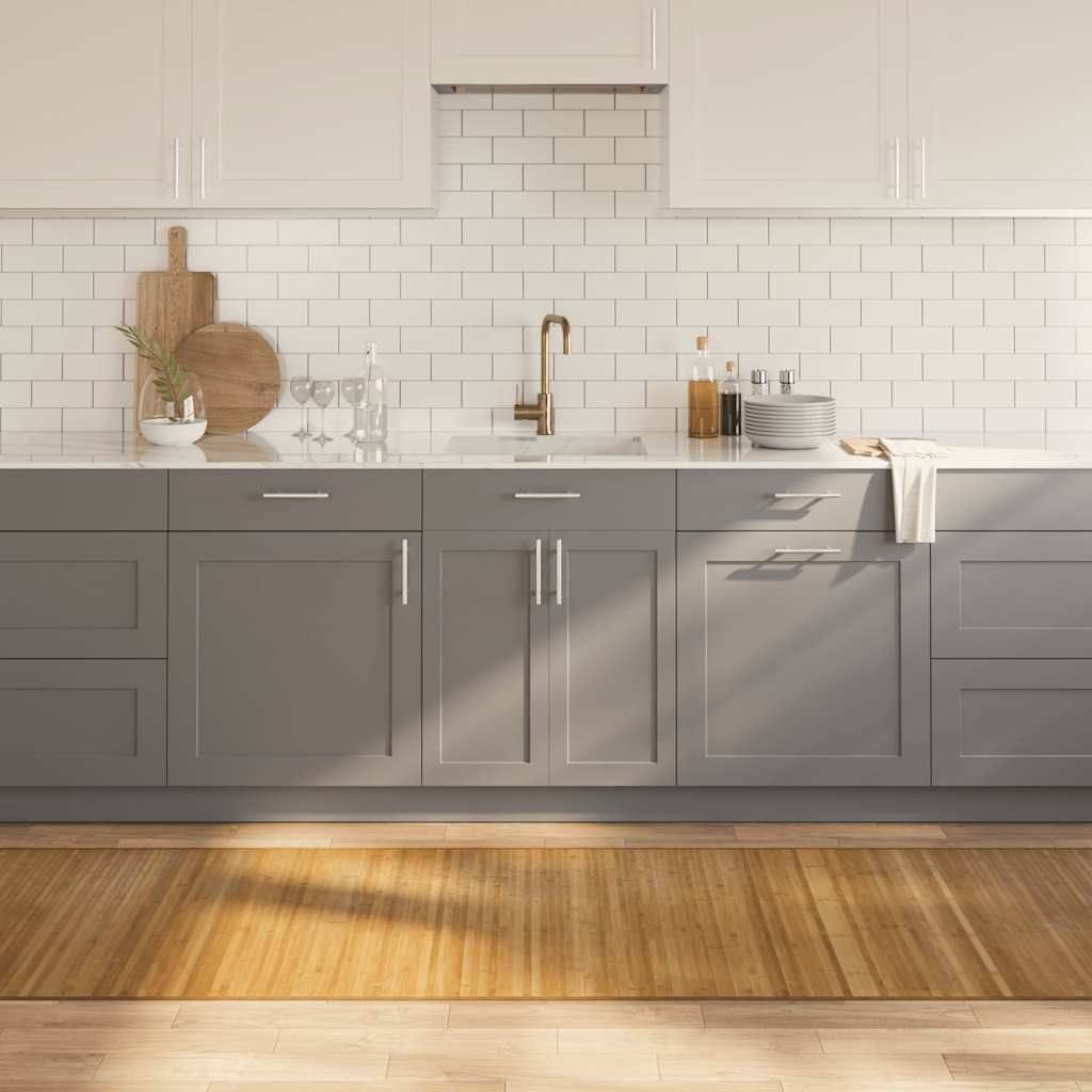 Χαλί Ορθογώνιο Φυσικό 80 x 300 εκ. Μπαμπού