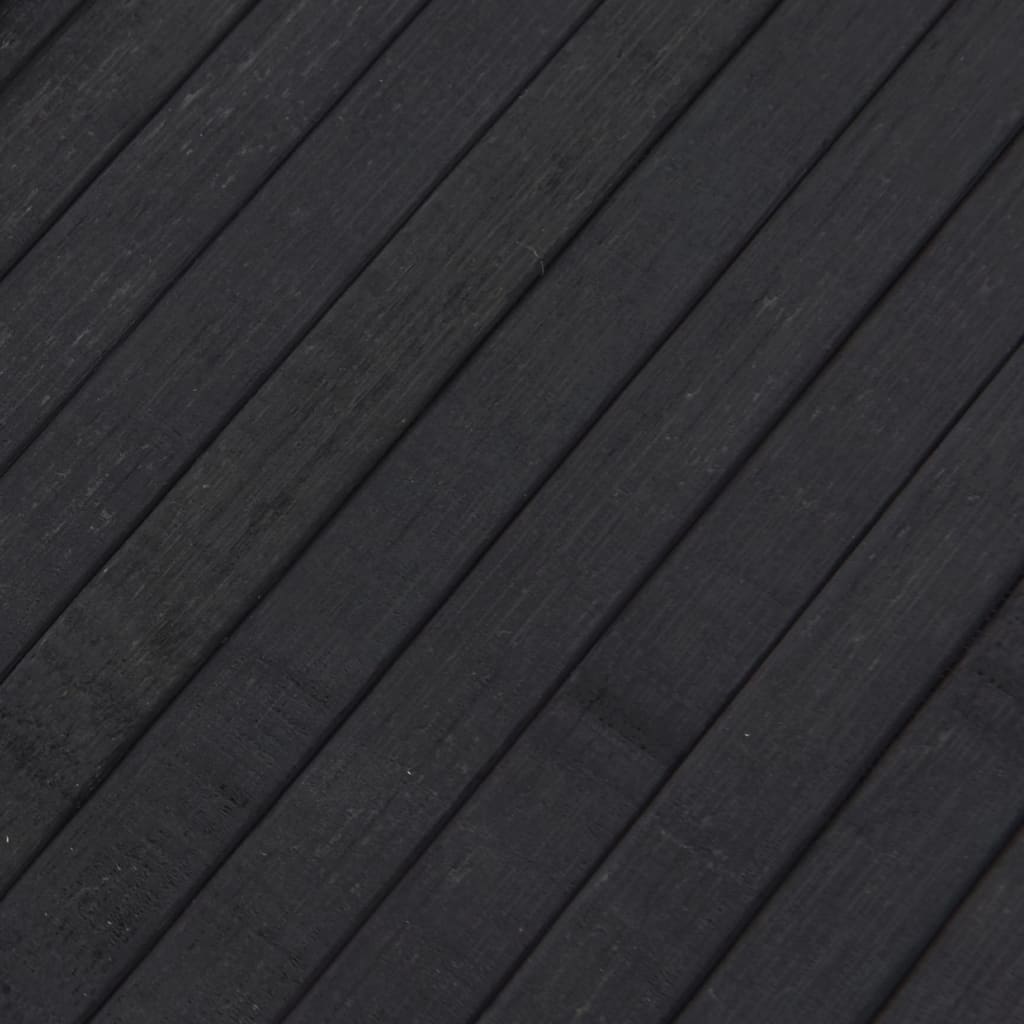 Χαλί Ορθογώνιο Γκρι 80 x 500 εκ. Μπαμπού