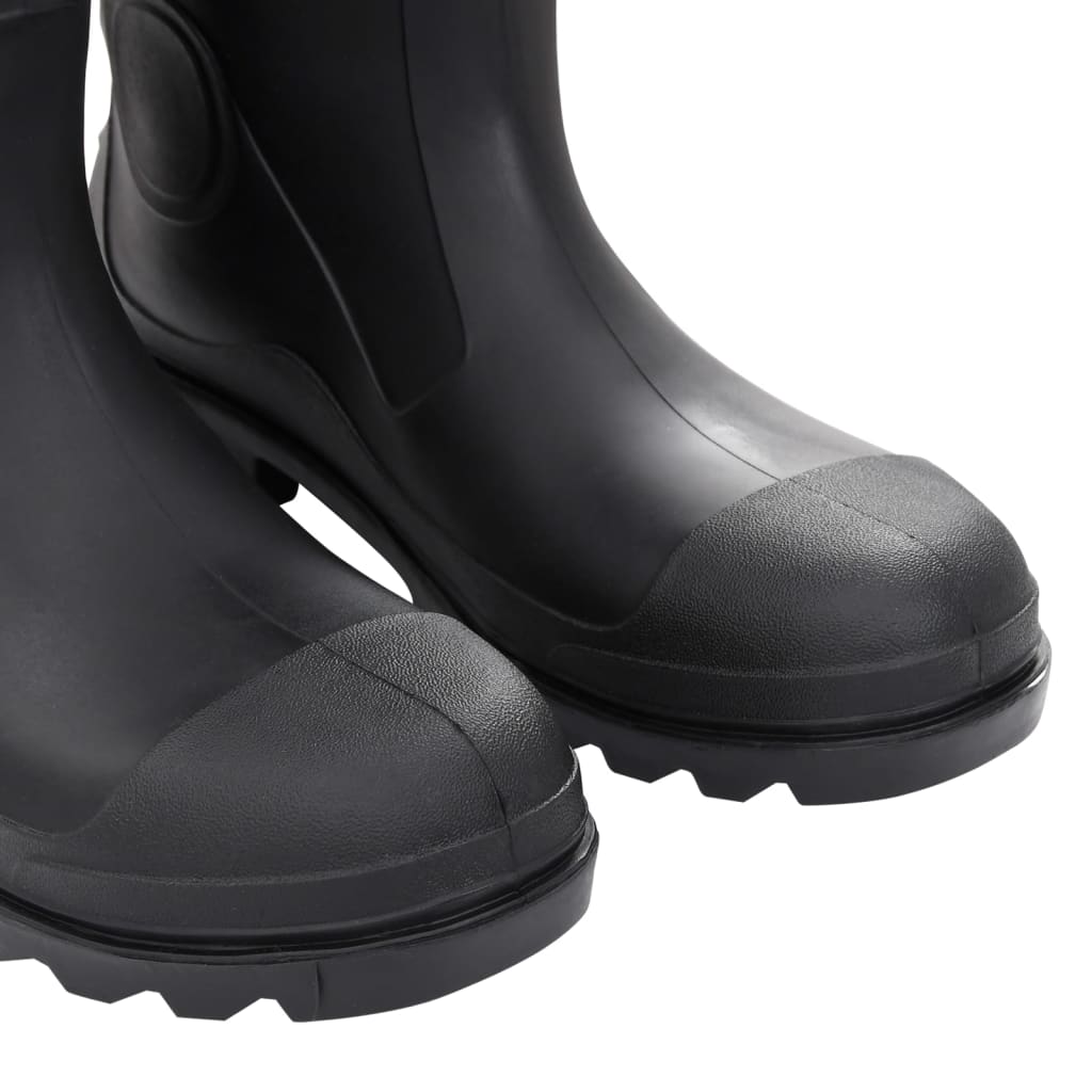 Γαλότσες Μαύρες Μέγεθος 45 από PVC - PAKOBAZAAR