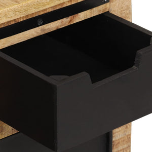 Έπιπλο Αποθήκευσης 2 Συρτάρια 55x35x60 εκ. Μασίφ Ξύλο Μάνγκο - Pakobazaar