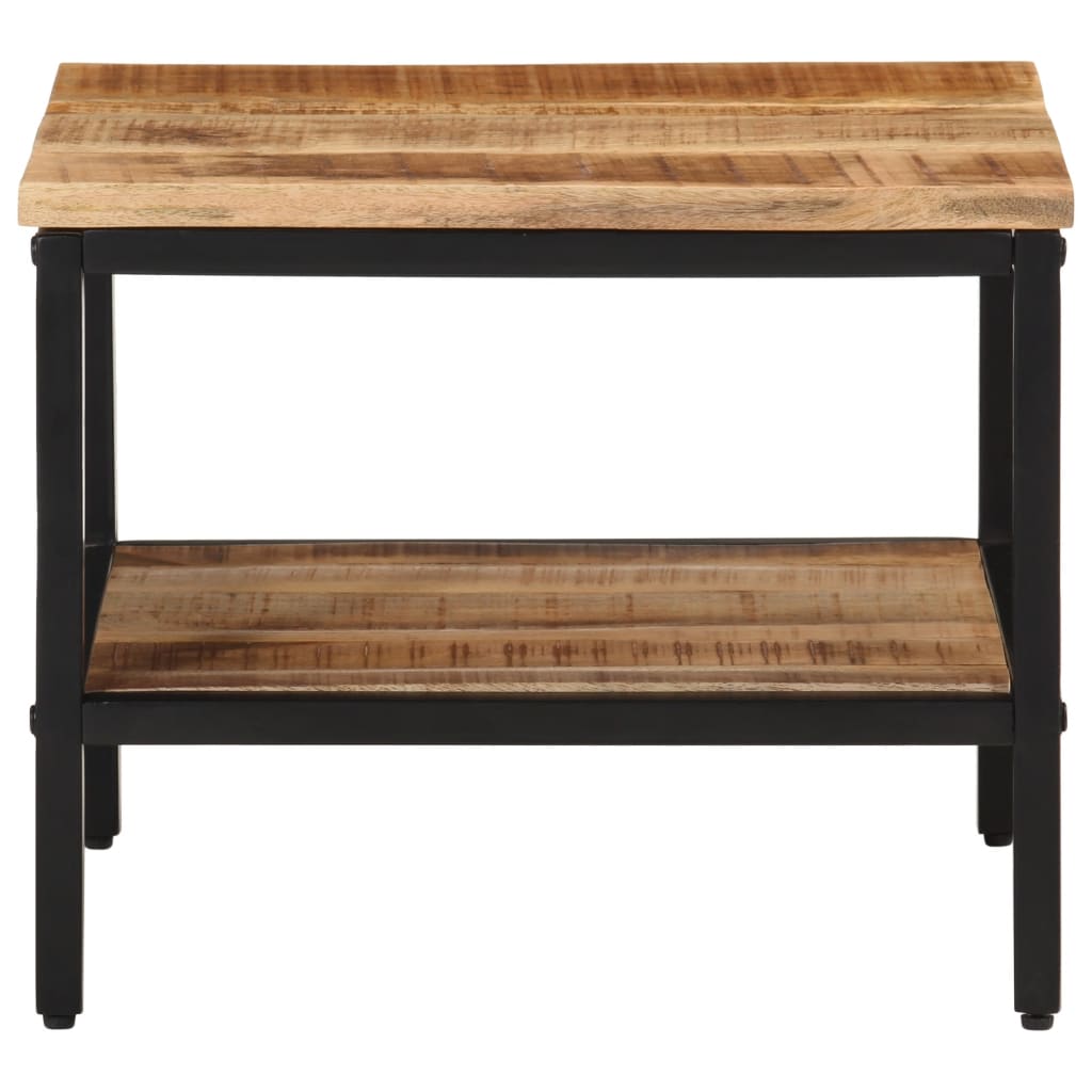 Τραπεζάκι Σαλονιού 45x45x35 εκ. από Μασίφ Ξύλο Μάνγκο