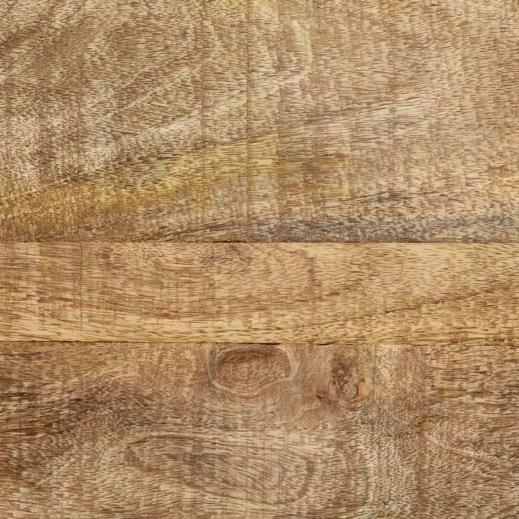 Τραπέζι Κονσόλα 70x35x70 εκ. από Μασίφ Ακατέργαστο Ξύλο Μάνγκο