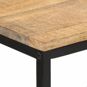 Τραπέζι Κονσόλα 100x35x70 εκ. από Μασίφ Ακατέργαστο Ξύλο Μάνγκο