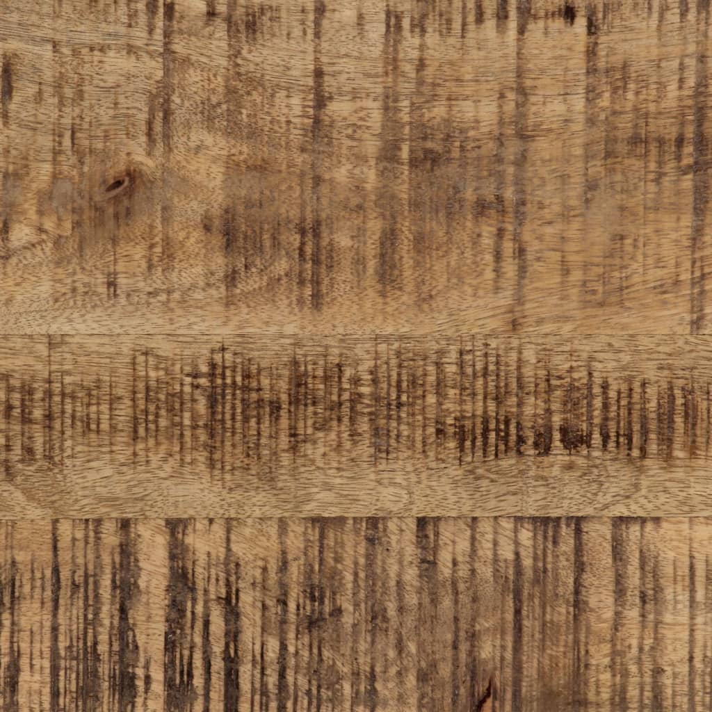 Έπιπλο Τηλεόρασης 110x30x40 εκ. Ακατέργαστο Μασίφ Ξύλο Μάνγκο
