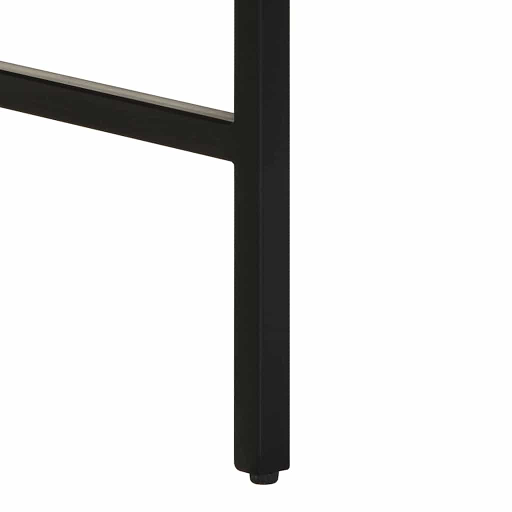 Γραφείο γραφής με ράφι Καφέ 80 x 50 x 75 cm Στερεό ξύλο μάνγκο - Pakobazaar