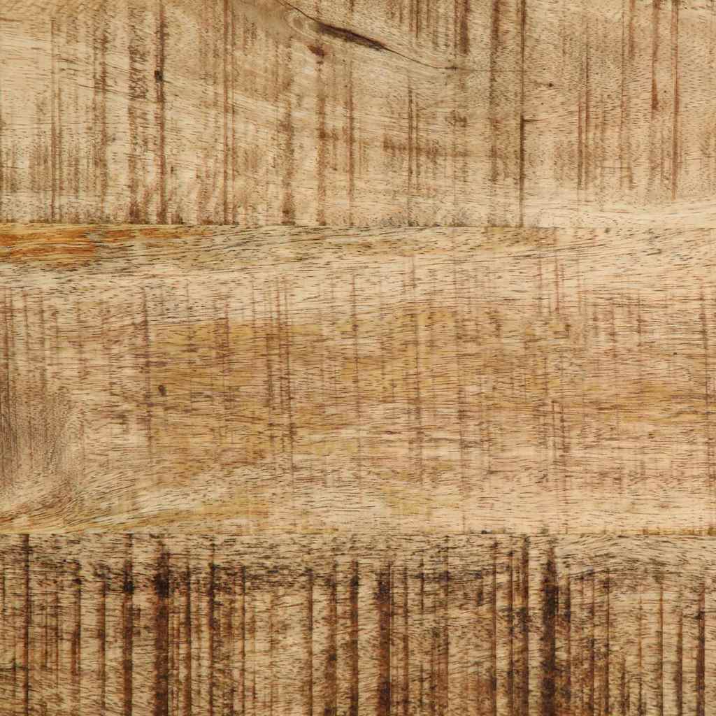 Γραφείο γραφής με ράφι Καφέ 80 x 50 x 75 cm Στερεό ξύλο μάνγκο - Pakobazaar