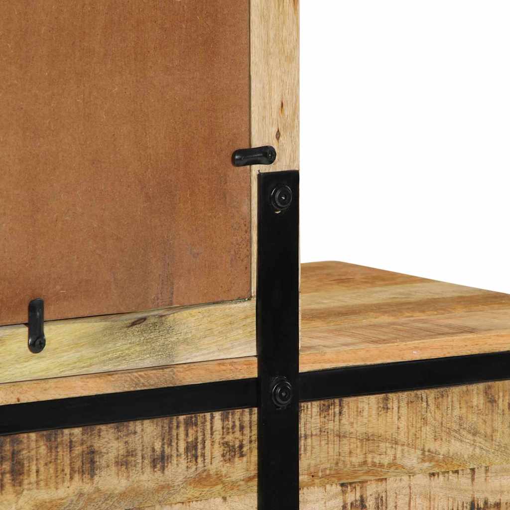 Τραπέζι περιποίησης Καφέ 100 x 40 x 120 εκ. Μασίφ ξύλο μάνγκο