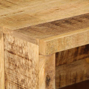 Κομοδίνο Καφέ 40 x 30 x 25 εκ Στερεό ξύλο μάνγκο - Pakobazaar