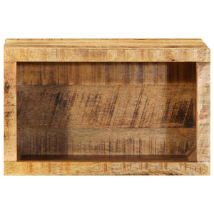 Κομοδίνο Καφέ 40 x 30 x 25 εκ Στερεό ξύλο μάνγκο - Pakobazaar
