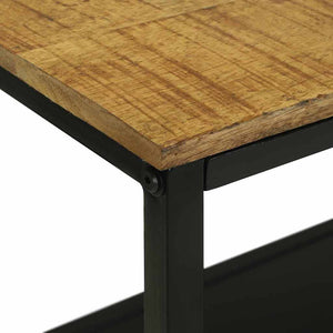 Βιβλιοθήκη 70 x 35 x 110 εκ. Μασίφ ξύλο μάνγκο